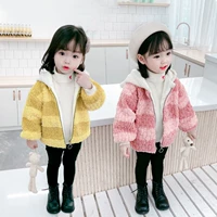 Демисезонный пуховик, куртка для девочек, утепленная зимняя одежда для верхней части тела, 2021 года, в корейском стиле, 2 лет, в западном стиле