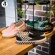 Miss Jin VANS SLIP-ON bàn cờ một đôi giày vải VN0A38F7RA9 A8 A7 OWM