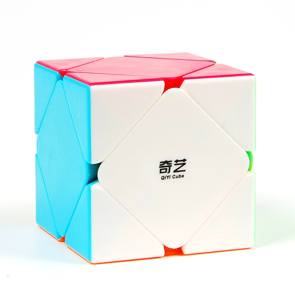 Nghệ thuật tuyệt vời khởi hành xoay xiên Khối lập phương Rubik cảm thấy bề mặt nhẵn mịn bốn trục hình khối đặc biệt hình khối Rubik đồ chơi giáo dục - Đồ chơi IQ