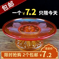 Пластиковый фруктовый диск для передней части домашнего преданности Будде Богу богатства для подноса