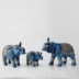 Món quà tân gia con voi may mắn tủ rượu trang trí tủ tivi trang trí nhà sáng tạo trang trí ba chú voi con - TV TV