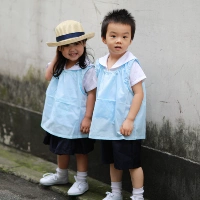 Đồng phục mẫu giáo Nhật Bản Đồng phục mẫu giáo Áo sơ mi mùa hè Áo đồng phục giáo viên - Đồng phục trường học / tùy chỉnh thực hiện áo trẻ em