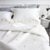 Bắc âu cotton chần trải giường ba bộ Châu Âu và Mỹ năm cánh sao thêu Hàn Quốc cotton có thể được sử dụng như khăn trải giường Trải giường