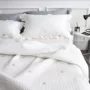 Bắc âu cotton chần trải giường ba bộ Châu Âu và Mỹ năm cánh sao thêu Hàn Quốc cotton có thể được sử dụng như khăn trải giường ga nệm đẹp