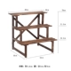 Квадратная ступенчатая лестница цветочная подставка 3 слой 80 см.