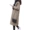 Chống giải phóng mặt bằng mori len áo khoác nữ phần dài Hàn Quốc phiên bản 2018 áo len mới mùa thu và mùa đông mô hình eo thủy triều áo khoác măng tô nữ hàn quốc