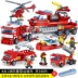Tương thích với các khối xây dựng Lego đồ chơi lắp ráp trẻ em xếp hình ô tô mô hình 6 tuổi 8 cảnh sát 10 bé trai lắp ráp xếp hình Khác