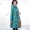 Chị béo mập Một chiếc áo dài cotton nữ dài 40-50 Phiên bản Hàn Quốc của chiếc áo khoác bông dày mút xuống. - Bông
