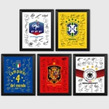 16 -летний магазин более 20 цветов Кубка мира по футболу, Германия, Франция, Бразилия, Аргентина, выигрышные подписи