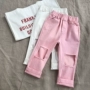 Cô gái lỗ jeans 2018 mùa hè mới hoang dã Hàn Quốc phiên bản của trẻ em nhỏ của mỏng quần dài 乞丐 jeans quần ống rộng cho bé gái