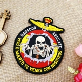 Силиконовая нарукавная повязка из ПВХ, значок на липучке, делается под заказ