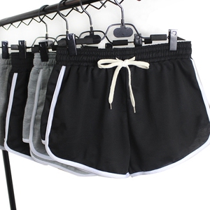 Hàn Quốc phiên bản của lỏng cao eo quần short thể thao chạy của phụ nữ yoga chân rộng quần nóng thủy triều nhà thường mỏng bãi biển quần mùa hè