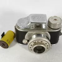 Антикварная механическая маленькая японская камера, 1940 года
