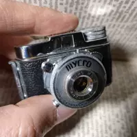 Японская антикварная маленькая механическая камера, чехол, 1940 года