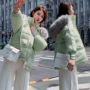 Áo chống bán quần áo cotton nữ ngắn đoạn mùa đông lỏng lẻo quần áo áo khoác học sinh Hàn Quốc phiên bản áo khoác cotton nhỏ quá khổ thủy triều - Bông áo khoác phao nữ