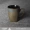 Cốc châu Âu sáng tạo Công suất lớn Cốc gốm cổ điển Sang trọng màu đen Phản ứng Glaze Cup Sữa cốc - Tách