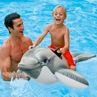 Маленький дельфин с нонкой на 100 фунтов, чтобы отправить ручную тягу в руку