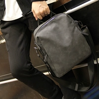 Матовая модная трендовая мужская сумка на одно плечо для отдыха