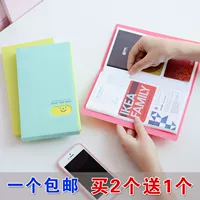 Карточная книга, альбом для карточек для визитных карточек, милая модная система хранения, в корейском стиле