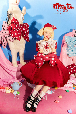 taobao agent [Dream and Treasure Spot] National Brand Lolita Boguta Cute Bows Backpack Miss