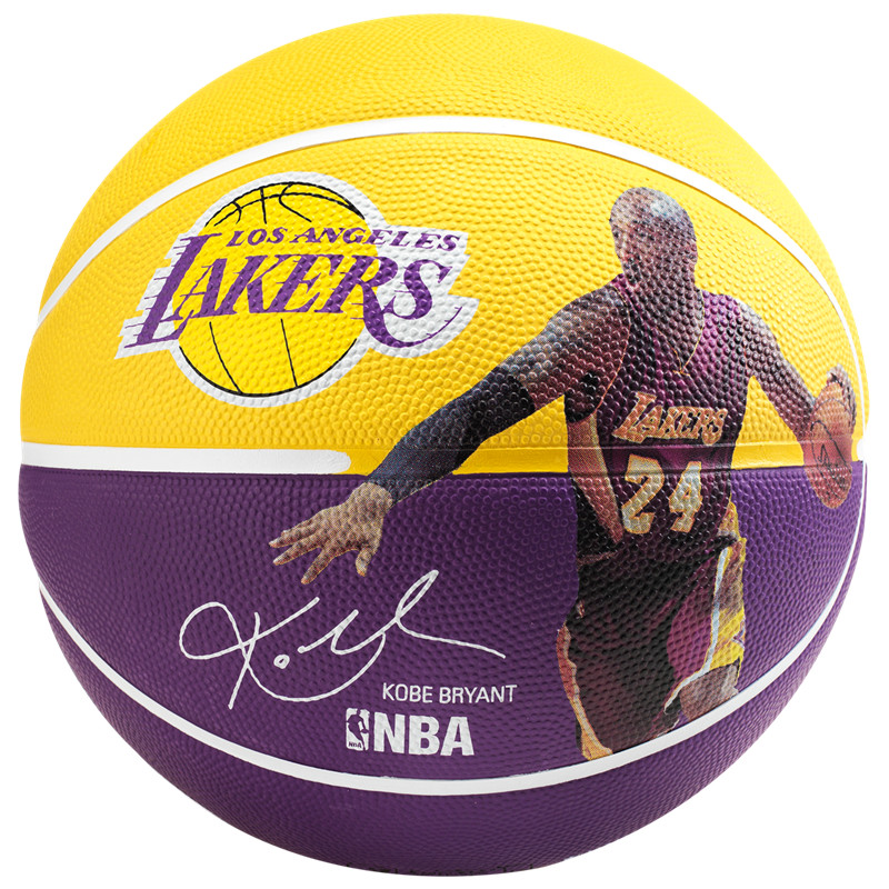 Баскетбольный мяч Wilson фиолетовый Lakers