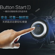 Một nút bấm để khởi động PKE tự động cảm ứng trộm xe máy báo động keyless chuyển đổi nút sáng xe tay ga - Báo động chống trộm xe máy