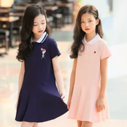 Đầm trẻ em Váy mùa hè Hàn Quốc 10 Quần áo trẻ em lớn 12 tuổi Nữ sinh hè tiểu học Váy công chúa trẻ em 15 - Váy