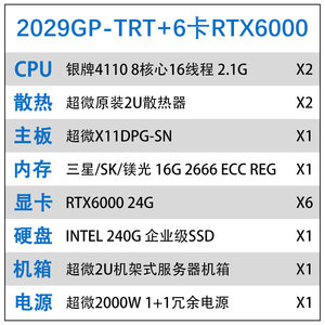 6卡 RTX6000