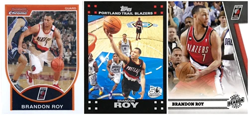 [IR] Звездная карта NBA Panini Topps Брэндон Рой Питка