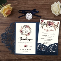 Синяя модель текстовой печати (10 установок)