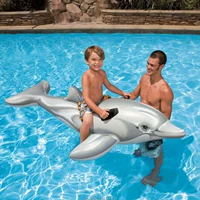 INTEX Водная надувная игрушка для плавания, надувной плавательный круг, дельфин