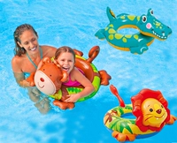 Chính hãng INTEX trẻ em của vòng bơi phao cứu sinh ghế bé inflatable vòng bơi nách vòng dày float 2-6 tuổi phao cổ