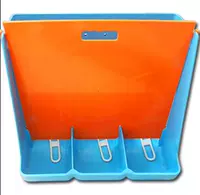 Трехдул Пластиковый стальный настенный бак