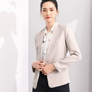 [99 nhân dân tệ] Shangdu Bila 2018 mùa thu mới OL Slim V cổ dài đoạn nhỏ phù hợp với áo khoác nữ