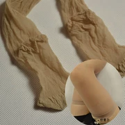 1D composite dây nhăn stockings siêu mỏng vô hình vớ độ nét cao lụa vớ không khí vớ đùi nữ