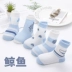 Vớ bé trai mùa xuân và mùa thu cotton 5 7 8 tuổi trẻ em thể thao vớ cotton không xương bé cotton vớ hoạt hình trẻ em vớ - Vớ thế giới phụ kiện trẻ em Vớ