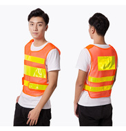 Áo phản quang công trường xây dựng Áo bảo hộ lao động giao thông đường bộ Quần áo phản quang công nhân vệ sinh Áo phản quang áo mưa bộ phản quang
