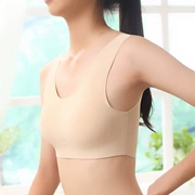 Không có vòng ngực áo ngực ngủ đồ lót cộng với phân bón XL chất béo mm200 kg ống hàng đầu bọc ngực yoga không có dấu vết vest nữ - Ống