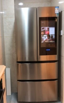 VIOMI  Yunmi BCD-462WMLA Tủ lạnh lớn 4 cửa kiểu Pháp cho gia đình thông minh chuyển đổi tần số làm mát bằng không khí màn hình lớn - Tủ lạnh