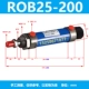 Xi lanh ROB tùy chỉnh 
            xi lanh mini ROA xi lanh thủy lực ROB20/32/40/50X25X30X50X75X100 xi lanh thủy lực điện xi lanh điện thủy lực