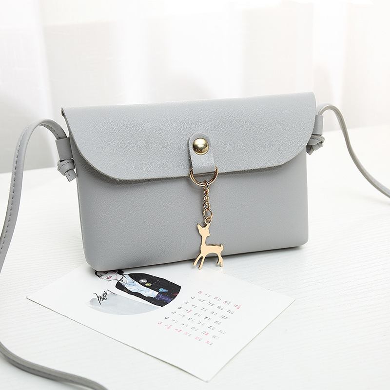 GreyG fawn coin purse 2019 Korean version Diagonal package foreign trade Mobile phone bag Pinduoduo The single shoulder bag Hot money tide
