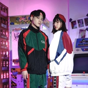 Áo khoác nam triều thương hiệu lỏng hiphop hip hop áo Hàn Quốc phiên bản của xu hướng của mùa xuân và mùa thu màu mỏng phù hợp với áo thể thao người đàn ông