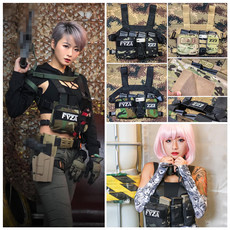 Жилет армейский 進口灰房訂製版multicam bk火爆大叔同款arale rig m-1戰術胸掛