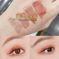 Tốt để xem bay! Chất lỏng màu mắt Eyeshadow lỏng Rose Gold Retro siêu đèn flash sequin lameila phấn mắt