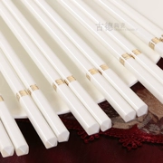 Jingdezhen xác thực cao cấp ngà đũa 10 cặp của bộ quà tặng hộ gia đình Châu Âu xương đũa trung quốc bộ đồ ăn gốm