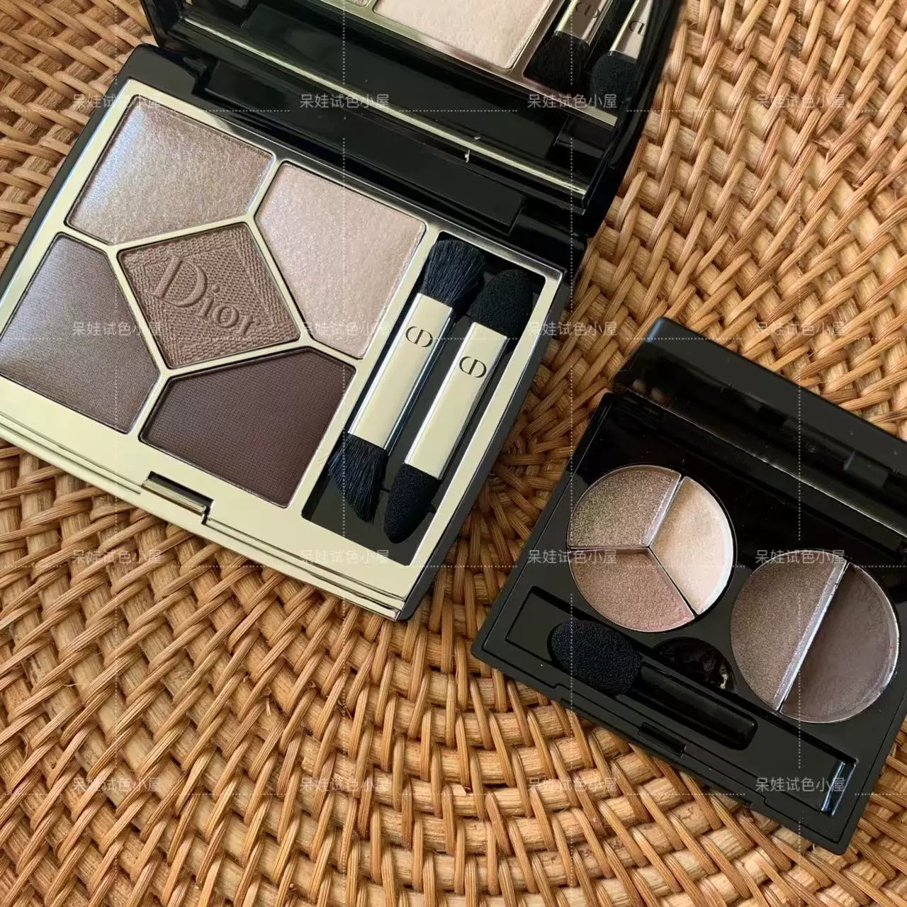 Dior, eye shadow, container, sample