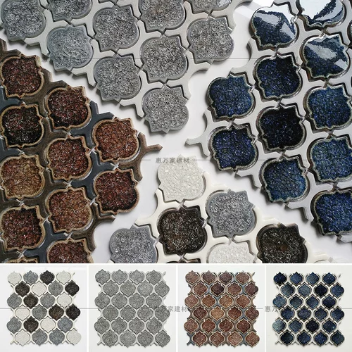 Alien Ice Crack Ceramic Spelling Mosaics Want Want Want Bric