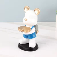 Насильственные медведя часы белые