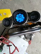 Xe máy LCD mét mã bảng lớn rùa vua dầu máy đo mã bảng tốc độ đo đường km bảng sửa đổi - Power Meter
