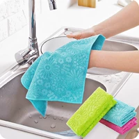 Кухонная тряпка для мытья посуды, водяная поглощающая миска, протрите полотенце, протрите скатерть, вымойте ткань для очистки